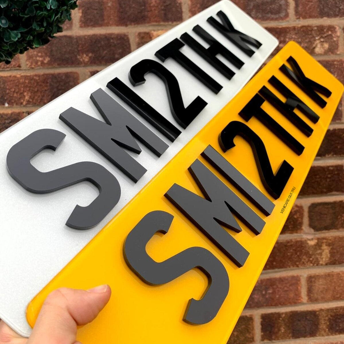 4D Number Plates