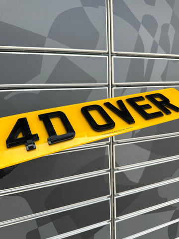 4D Over Gloss Black - Road Legal
