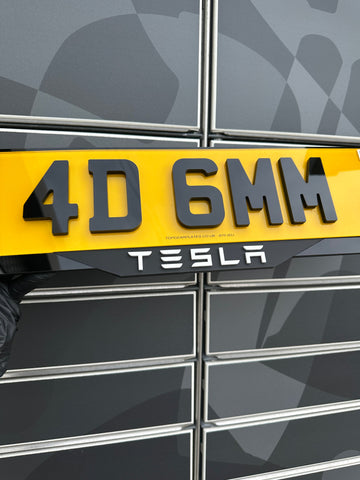 4D 6MM Gloss Black - Road Legal