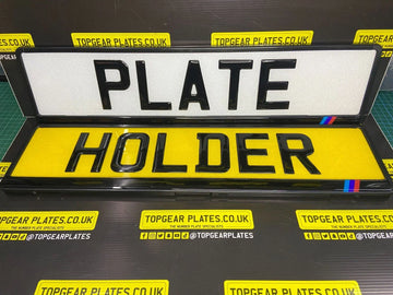 3D Gloss Gel Surround - BMW BLACK 3 STRIP
