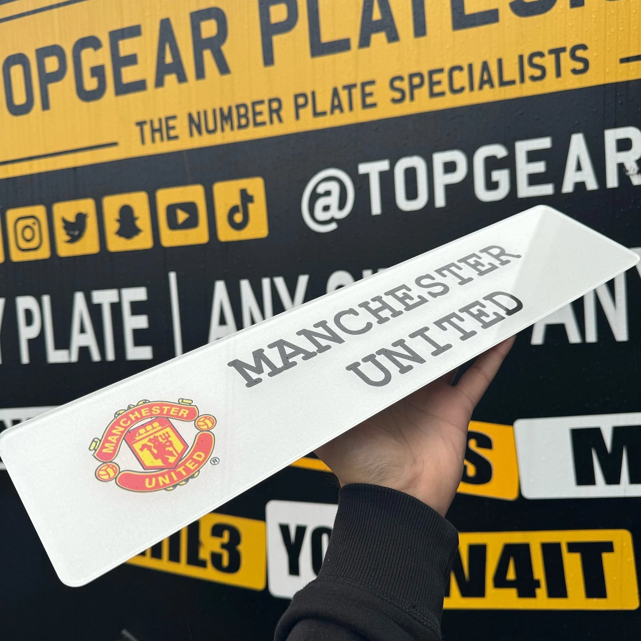 Manchester United Football, Bedroom, Showplate, Mancave Signs